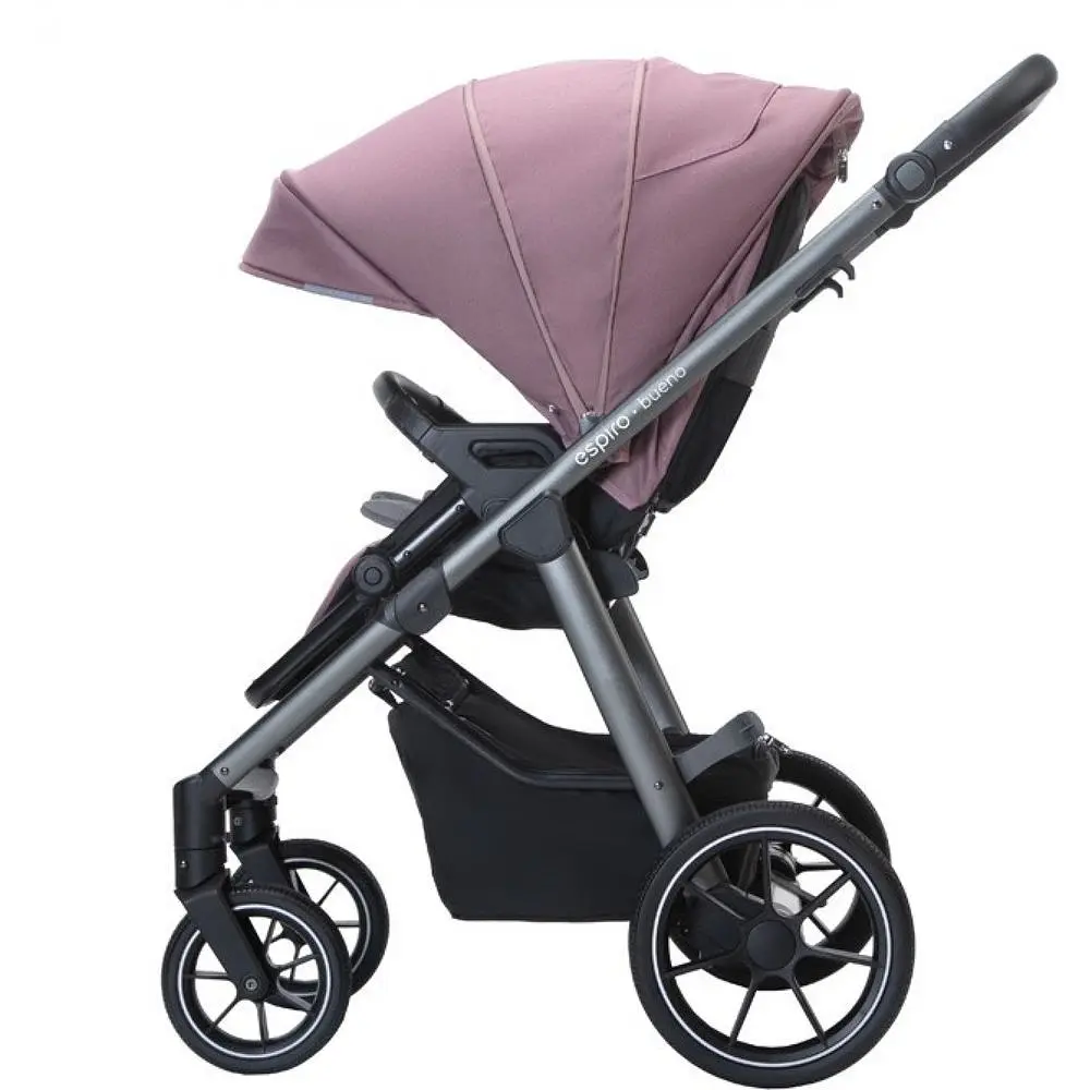 Коляска Espiro Bueno 2022 309 Charming Beige, універсальна 2 в 1, бежева (205132) - фото 13