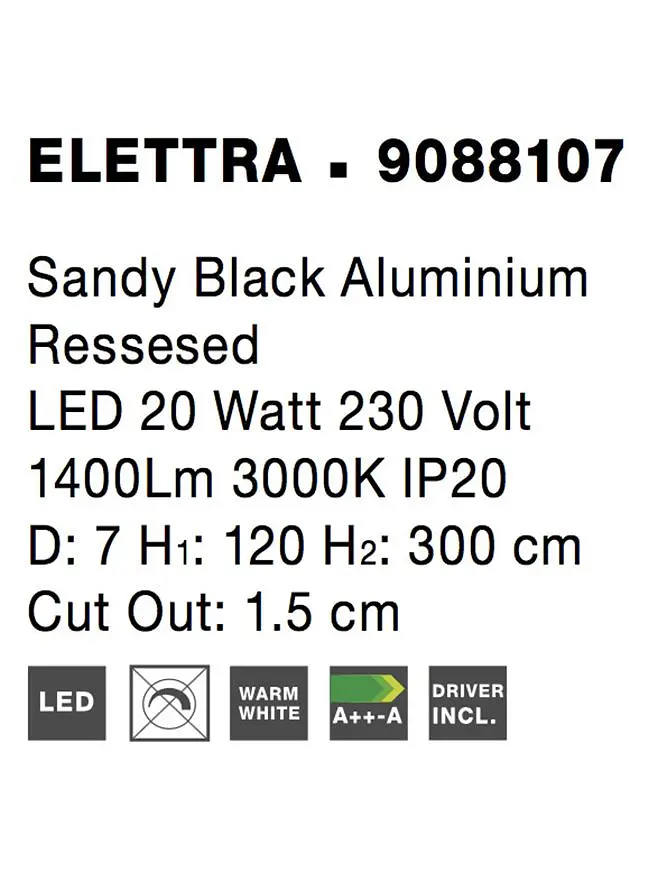 Підвіс Nova Luce Elettra 9088107 - фото 9