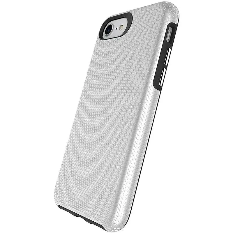 Чехол-накладка Toto Triangle TPU+PC Case Apple iPhone 7/8/SE 2020 Silver - фото 6