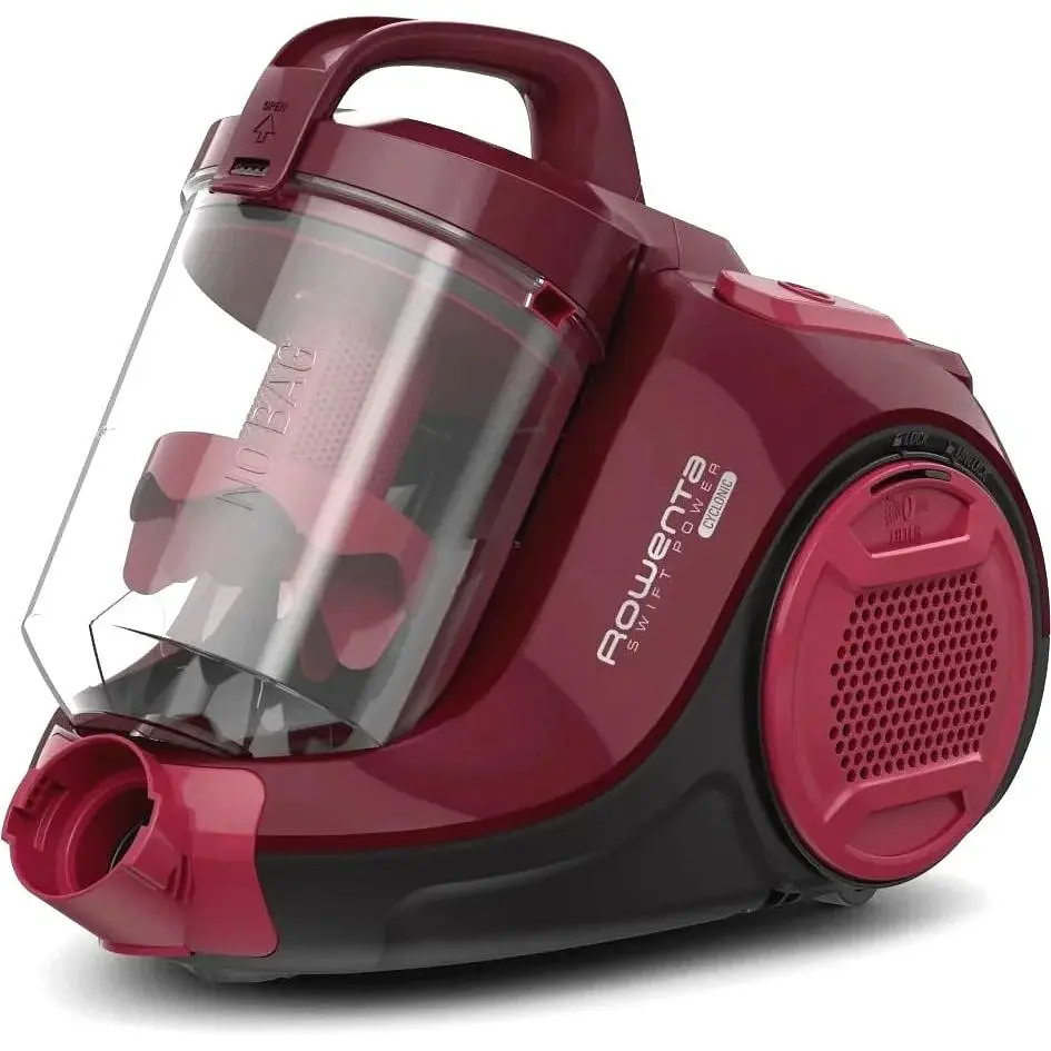 Пылесос Rowenta Compact Power Cyclonic контейнерный красный (RO2910EA) - фото 3