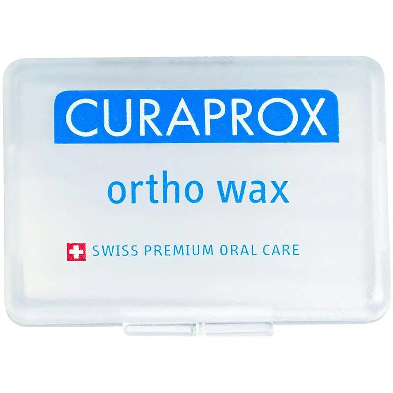 Ортодонтичний віск Curaprox смужки у пластиковому контейнері 7 шт. - фото 2