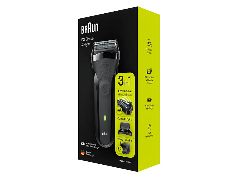 Електробритва Braun Series 3 300BT black - фото 4