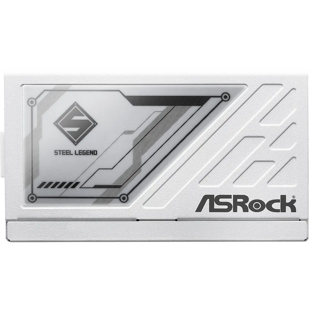 БЖ 1000W ASRock SteelLegend White SL-1000GW ATX 3.1 135mm, 80+ Gold, Fully Modular, Retail (SL-1000GW) - фото 4