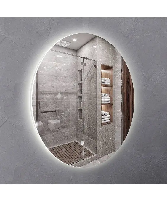 Дзеркало Мойдодир Eclipse 85x85 S з LED підсвіткою та сенсором - фото 4