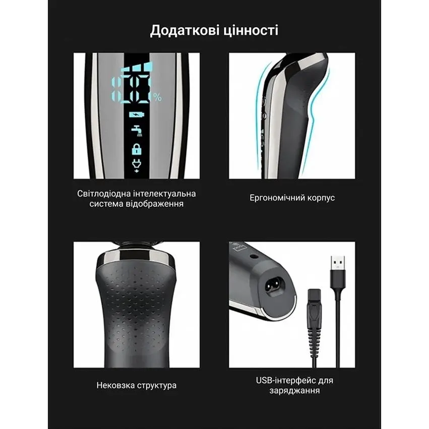 Электробритва 4в1 Medica+ Shaver 4v1  - фото 5