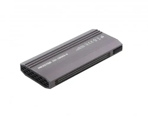 Зовнішня кишеня , Grey, M.2, Type-C 3.1 Gen2 Maxxter teh0028343 - фото 2