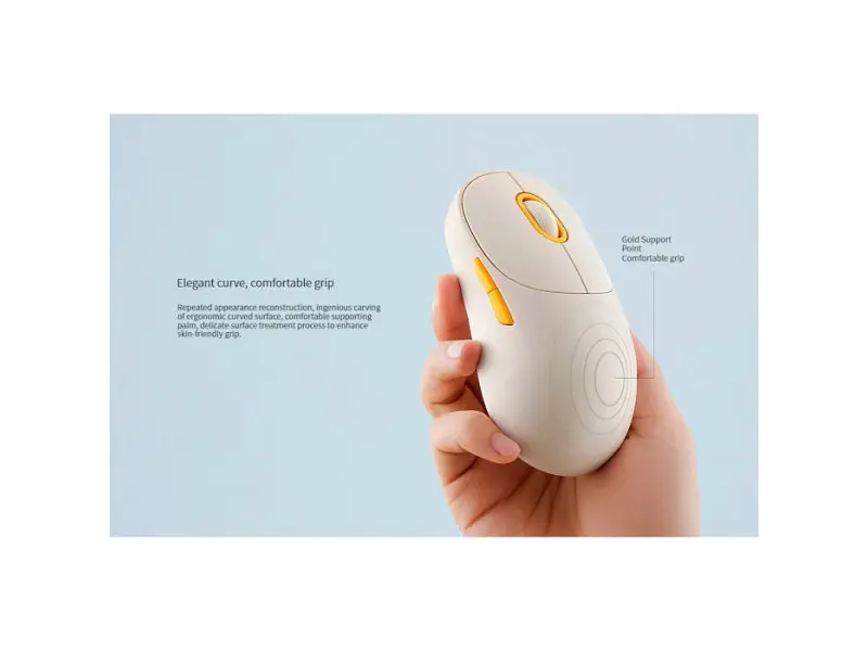 Миша Xiaomi Mi Wireless Mouse 3 Black GL (BHR8913GL) - фото 8