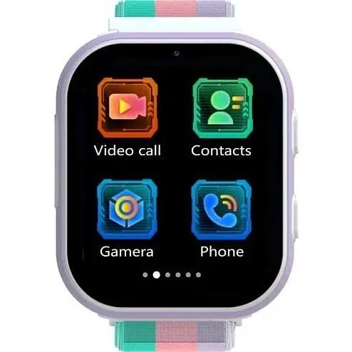 Дитячий смарт-годинник Gelius GP-PK008 (Rainbow) з GPS/4G White - фото 9