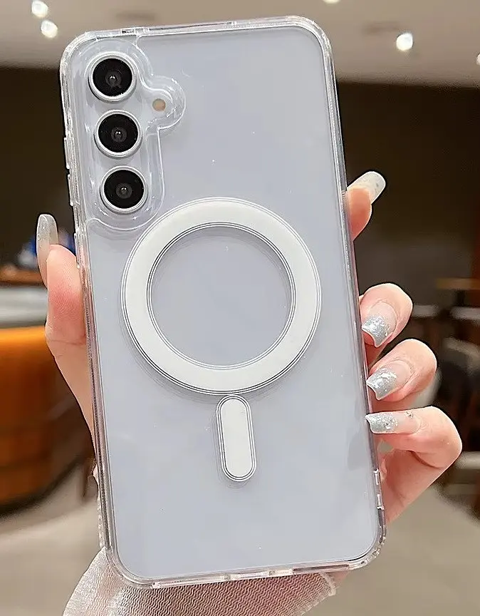 Чохол протиударний для Samsung Galaxy S26 (S942) Clear Case Ultra Hybrid with MagSafe Прозорий