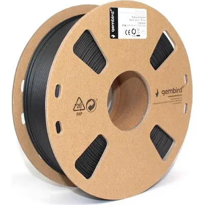 Пластик для 3D-принтера Gembird PLA+, 1.75 мм, 1 kg, Black (3DP-PLA+1.75-02-BK) - фото 2