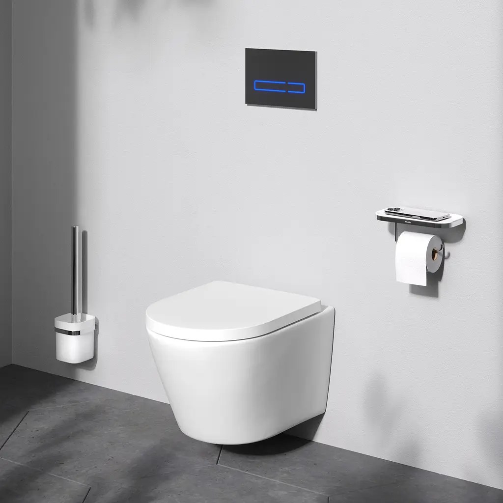 Унітаз підвісний Flash AquaSpin з сидінням мікроліфт CNA1901SC - фото 2