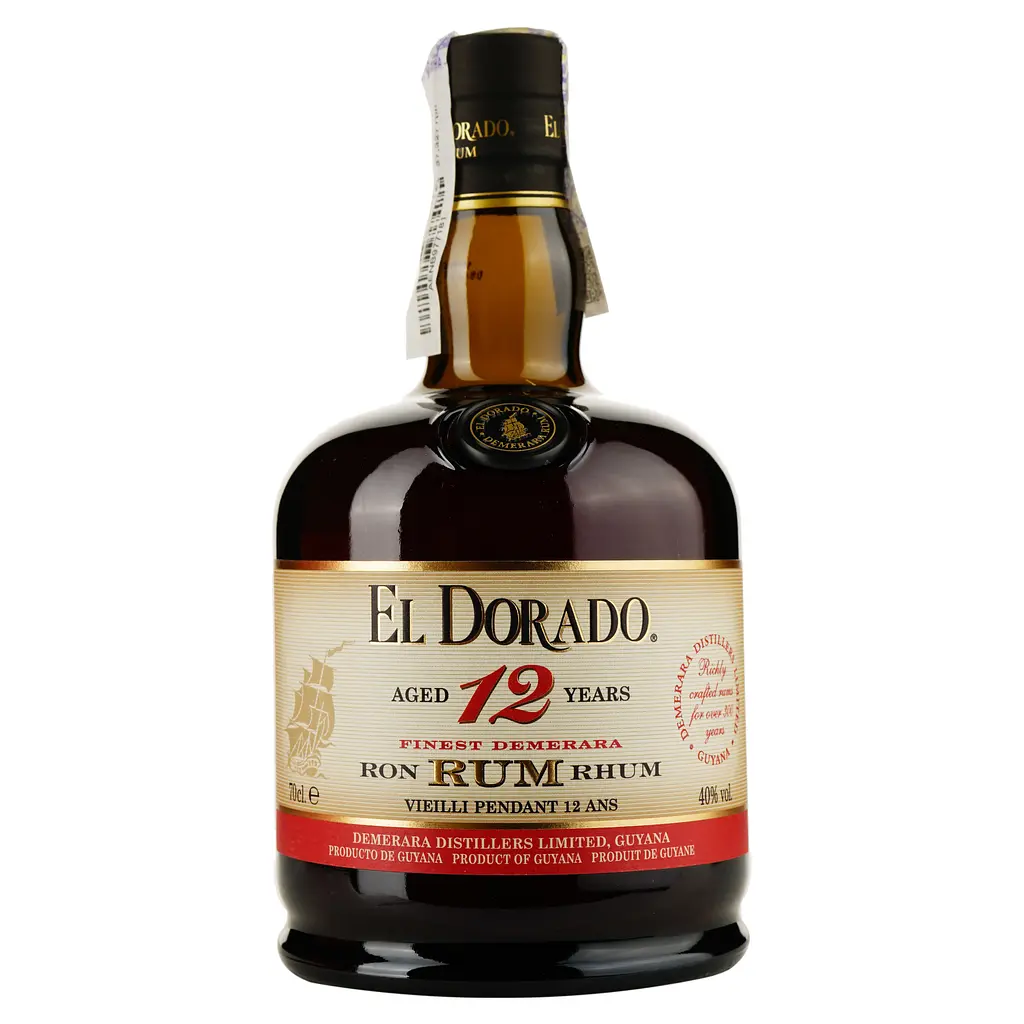 Ром El Dorado 12 Year Old, 40%, 0,7 л - фото 2