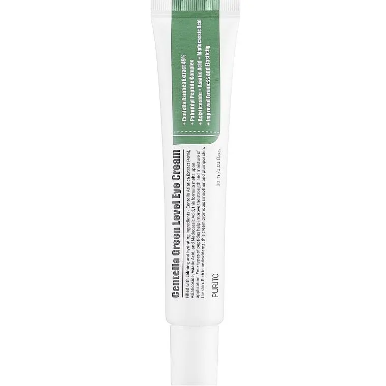 Підтягувальний крем для повік з пептидами й центелою Purito Centella Green Level Eye Cream 30 мл - фото 2