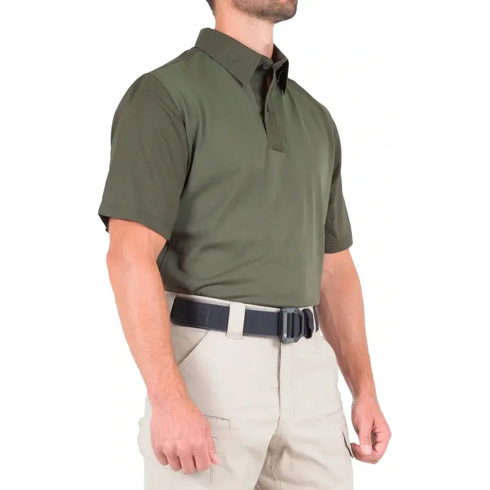 Теніска поло First Tactical Men’s V2 Pro Performance Short Sleeve Shirt L Green - фото 6