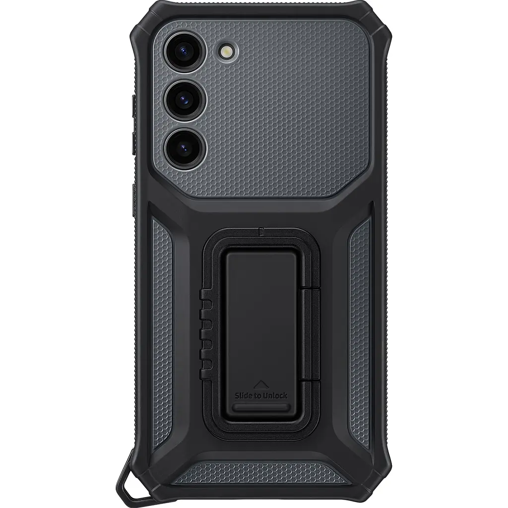 Чохол Samsung Rugged Gadget Cover для Samsung Galaxy S23 Plus Titan [EF-RS916CBEGRU] [90794] - фото 2