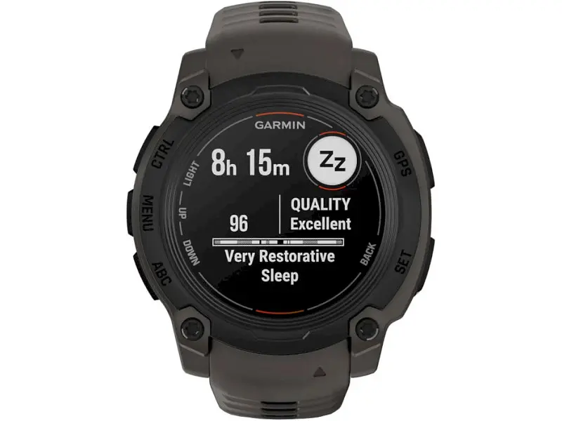Смарт-годинник Garmin Instinct E 45mm Black with Charcoal Band (010-02933-00) - фото 8
