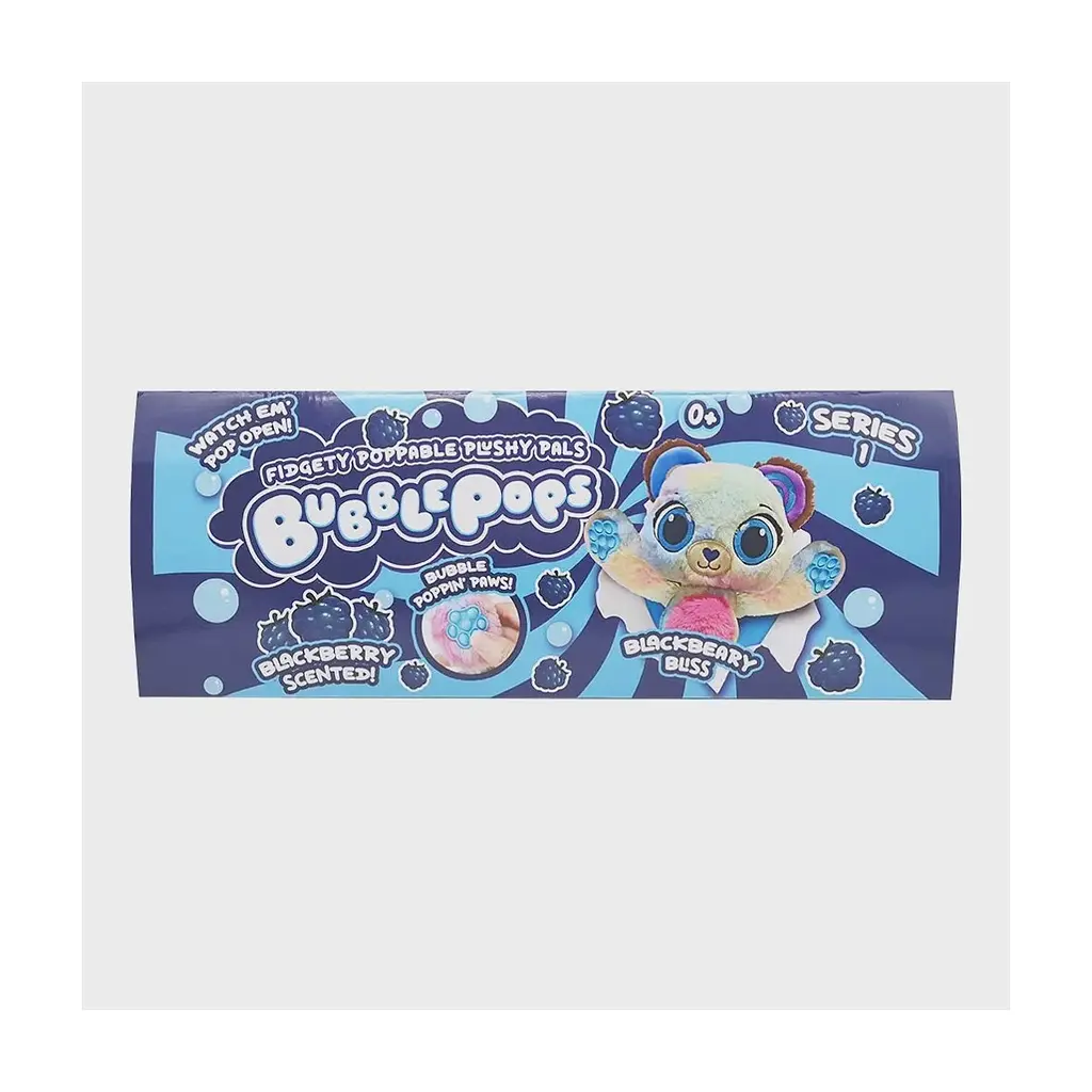 М'яка іграшка Bubble Pops Чорничне медвежа 20 см (2402005/8) - фото 2