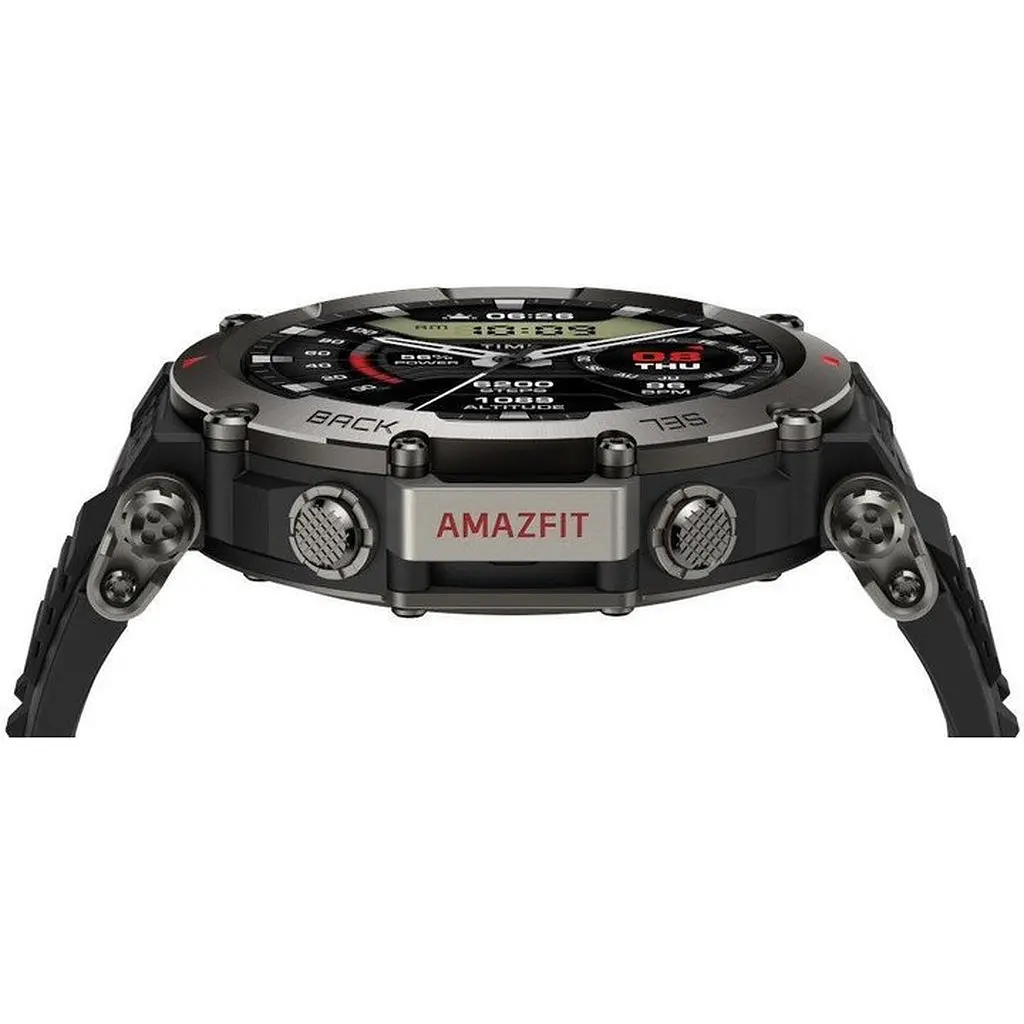 Годинник розумний Amazfit T-Rex Ultra Abyss Black (W2142EU1N) чорний - фото 2