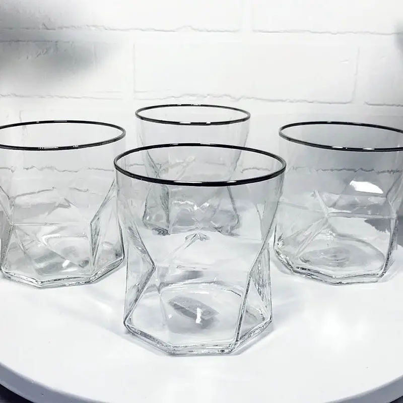 Склянка доф Olens Прозора Геометрія 400 мл (OLGS1008) - фото 2