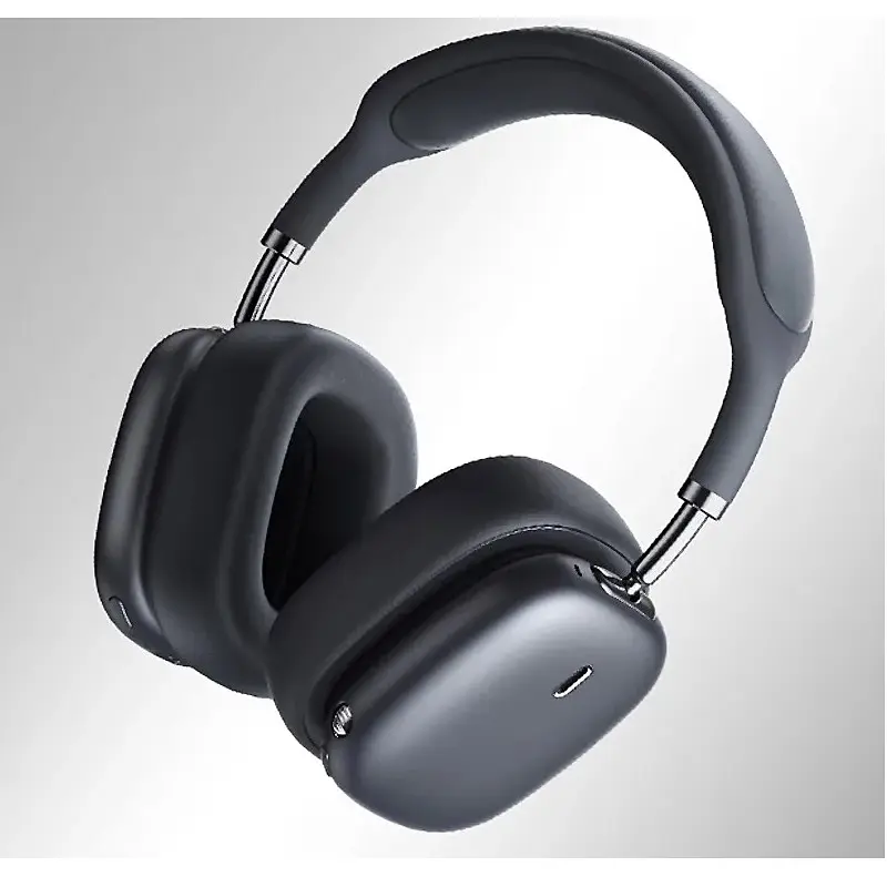 Бездротові накладні навушники Baseus Bowie H2 Noise-Cancelling Wireless Headphone Grey (NGTW260013) - фото 7