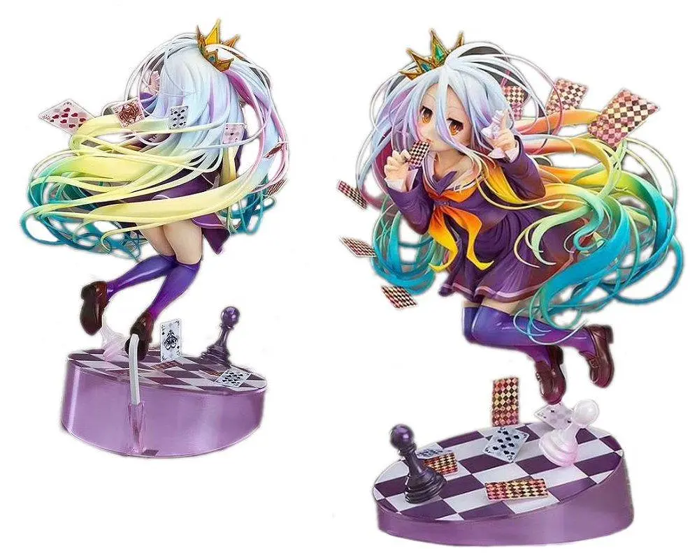 Статуетка Shiro Хікікоморі Немає гри немає життя Shiro No Game No Life 19см Китай AМ 22.044 - фото 4