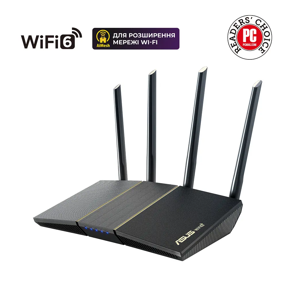 Беспроводной маршрутизатор Asus RT-AX57 (90IG06Z0-MO3C00) - фото 5