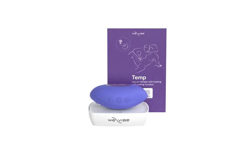 Вібратор We-Vibe Temp Lavender Blue для клітора - фото 35