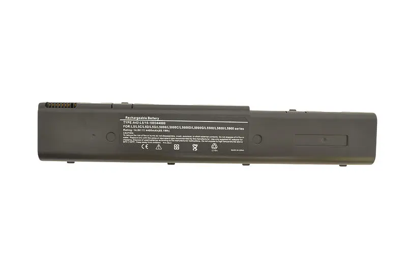 Акумулятор для ноутбука Asus A42-L5 14.8V Black 4400 mAh - фото 5