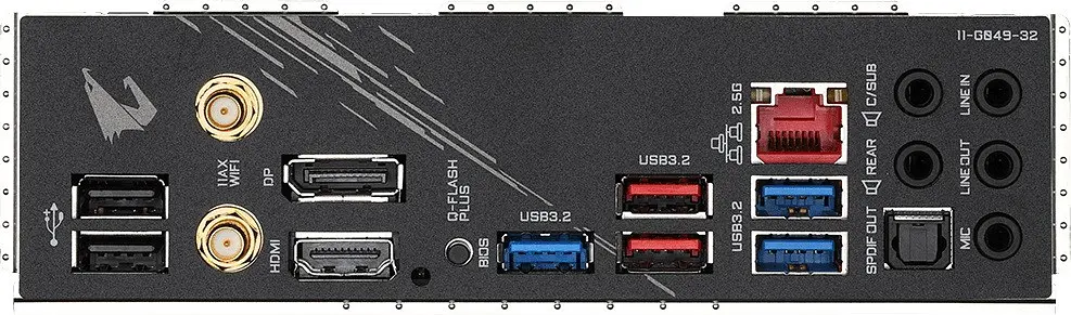 Материнская плата Gigabyte B550 Aorus Elite AX V2 (B550 AORUS ELITE AX V2) (Socket AM4, AMD B550, ATX) - фото 4