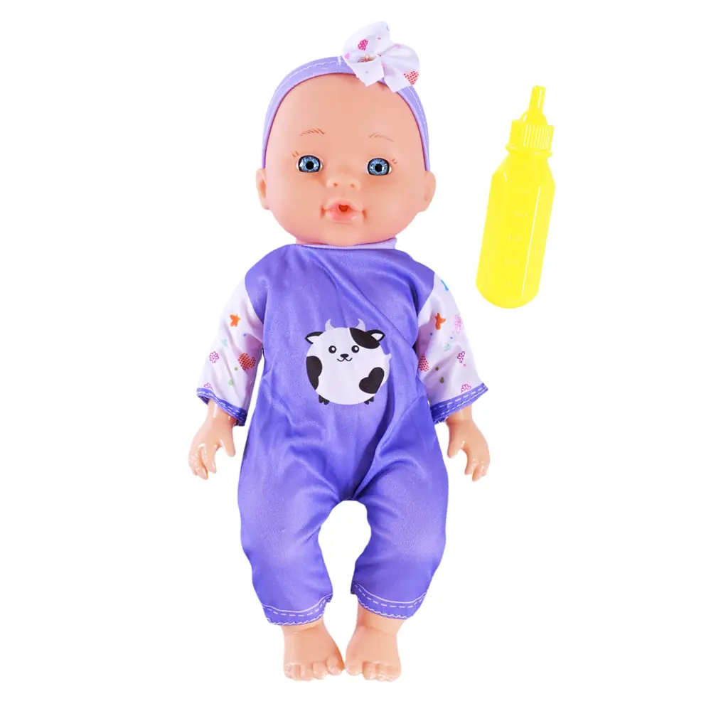 Пупс інтерактивний, SY041-1/SY041-2, 30 см, з аксесуарами (В асортименті) - фото 2
