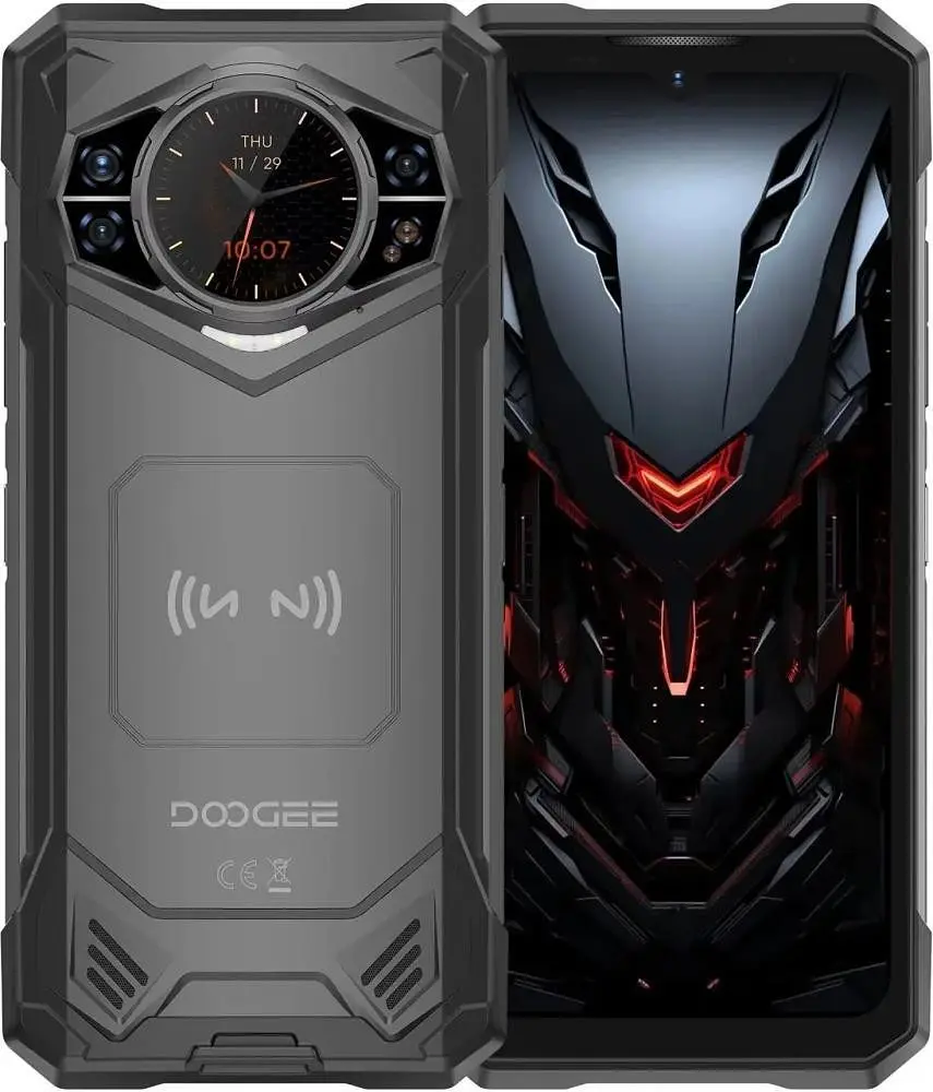 Смартфон Doogee S200X VIP Edition 12/512GB Black Samurai (Global) NFC - фото 3