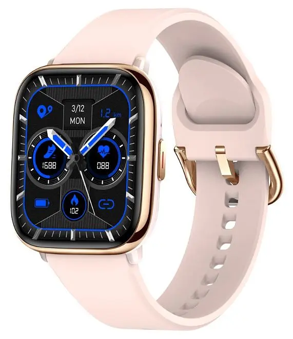 Смарт-годинник Gelius GP-SW014 (Amazwatch GTi) Gold Rose - фото 23