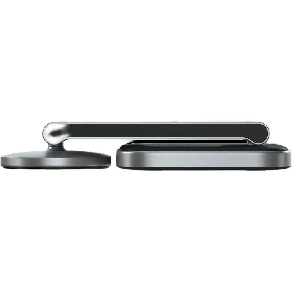 Беспроводное зарядное устройство Satechi 3 in 1 Foldable Qi2 Wireless Charging Stand Space Gray (ST-Q31FM-EA) - фото 2