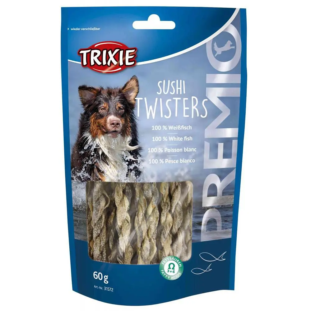 Ласощі для собак Trixie PREMIO Sushi Twisters 75 г (риба)