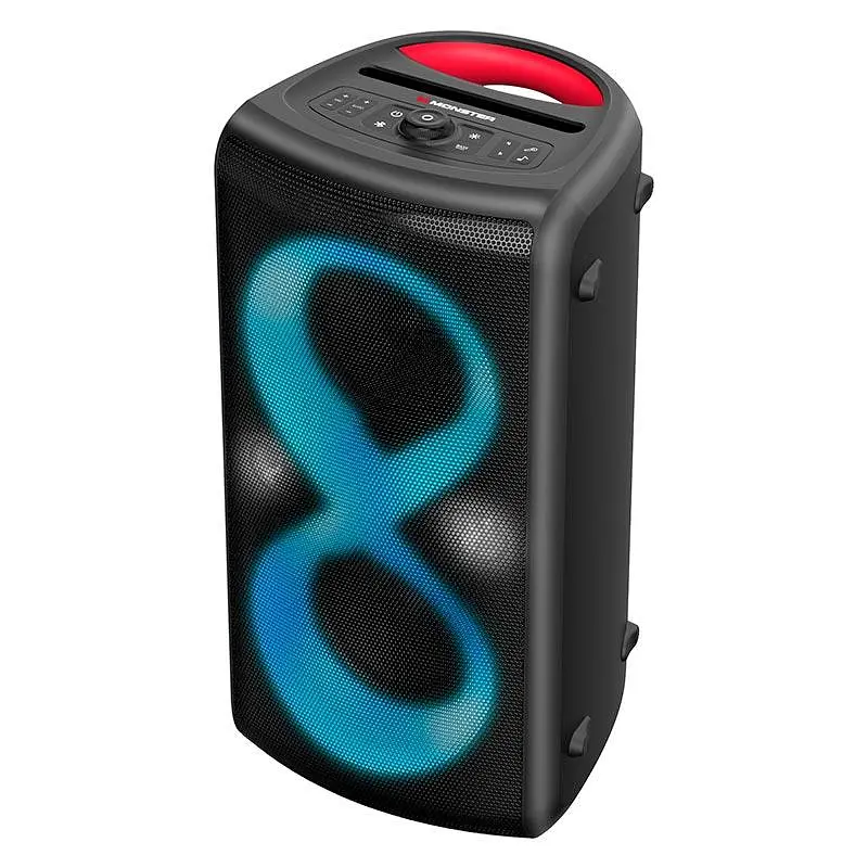 Акустика-караоке Monster Cycle Plus (with 2 microphones) M177 (MS22120) BT5.3, 120/240W, USB/AUX/TF, 2.5-6.5h