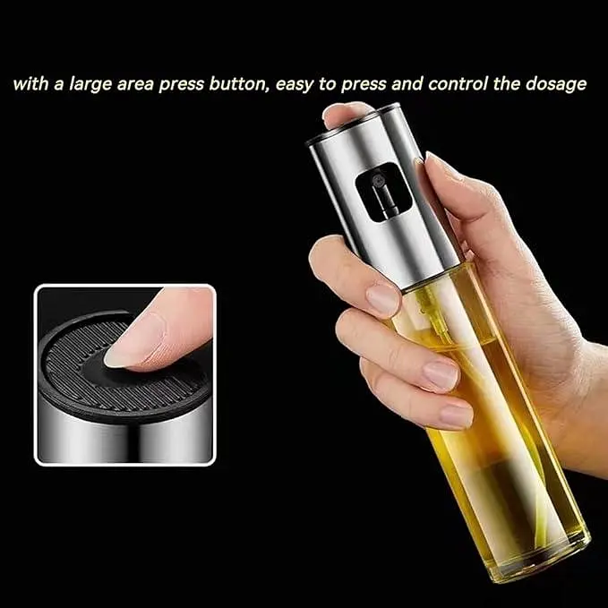 Флакон для олії та інших рідин з розпилювачем OIL BOTTLE 100 мл - фото 4