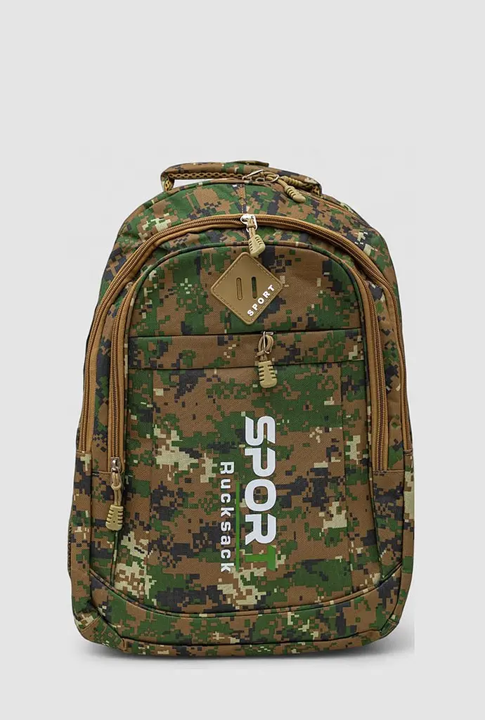 Рюкзак чоловічий AGER 30х17х45 см Різнокольоровий 244R6685 (110256_815179)