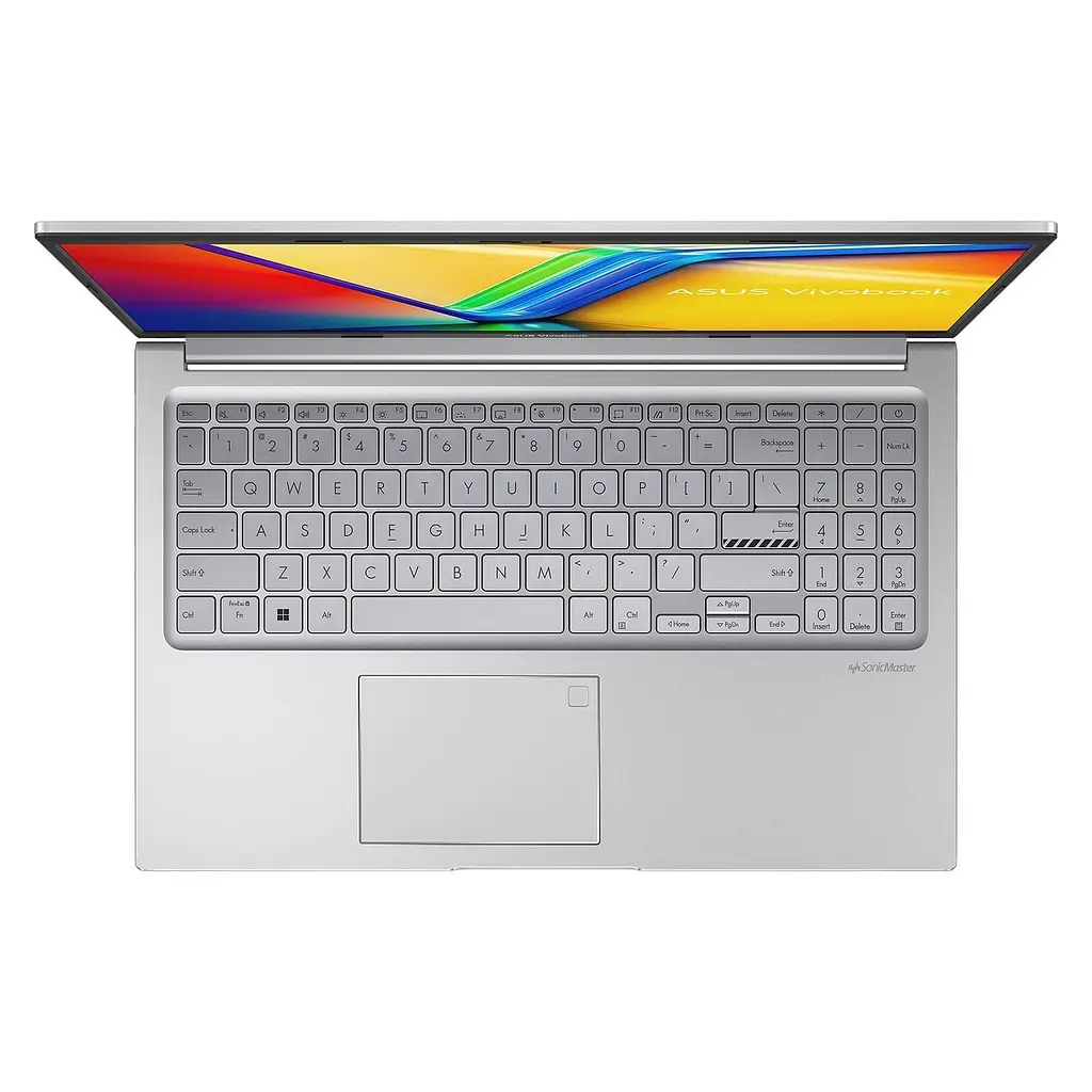 Ноутбук ASUS Vivobook 15 X1504MA-BQ133 (15.6 FHD IPS, Intel 7-350U, 16 GB, 1 TB, UMA, DOS) Silver (90NB17I2-M00570) - фото 4