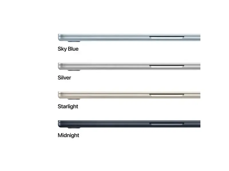 Ноутбук Apple MacBook Air 15 2026 M5/10CPU/10GPU/32GB/1TB Midnight (Z1LY000KF) - фото 7