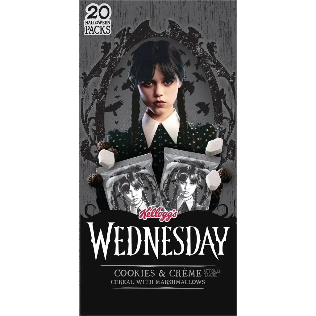Сухий сніданок Kellogg's Wednesday Cereal Pouches зі смаком печива та крему з маршмеллоу 20шт 255 г - фото 9