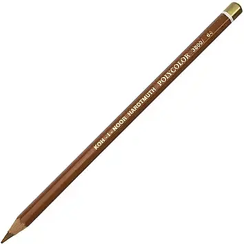 Олівець кольоровий "Koh-i-noor" №3800/64 Polycolor художній burnt ochre/охра палена(12)