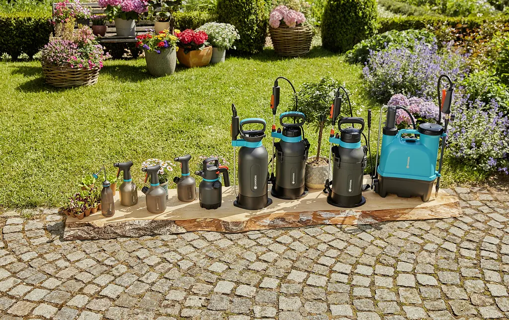 Обприскувач ручний Gardena Comfort 5 літрів + ручний 0.75 л (11134-30) - фото 8