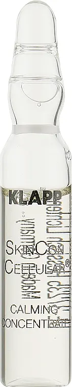 Заспокійливий концентрат ампульний Klapp Skin Con Cellular Calming Concentrate Ampoules, 10 шт., 2 мл - фото 2