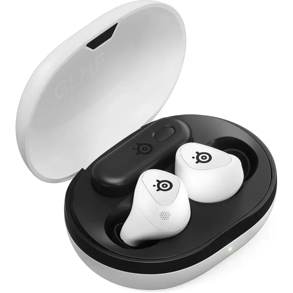 Мобільна ігрова гарнітура SteelSeries Arctis GameBuds TWS, Bluetooth, White (61682) - фото 3