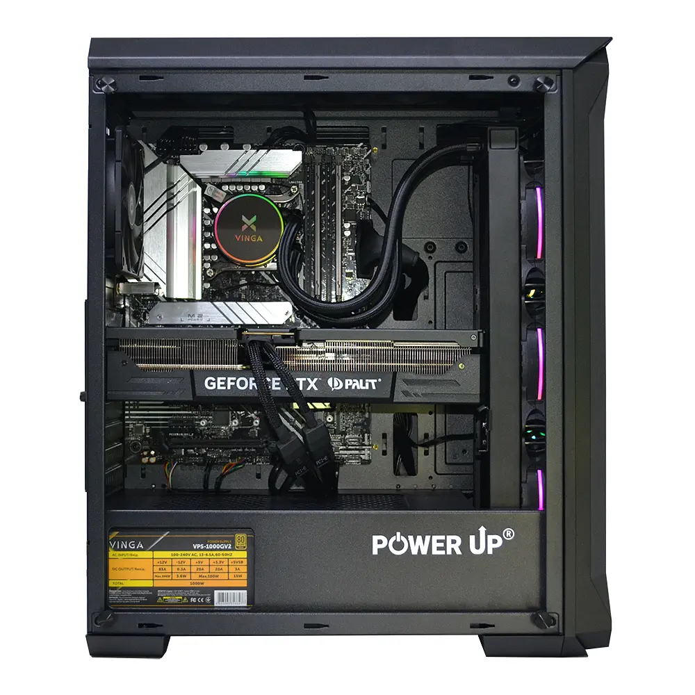 Робоча станція Power Up Desktop #269 Ryzen 9 7900x/64 GB/SSD 1TB/GeForce RTX 4070 12 Gb - фото 4