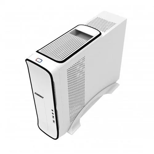 Корпус GameMax ST-610W White, 300 Вт, Micro ATX / Mini ITX, 2xUSB 2.0, 1x80 мм - фото 2