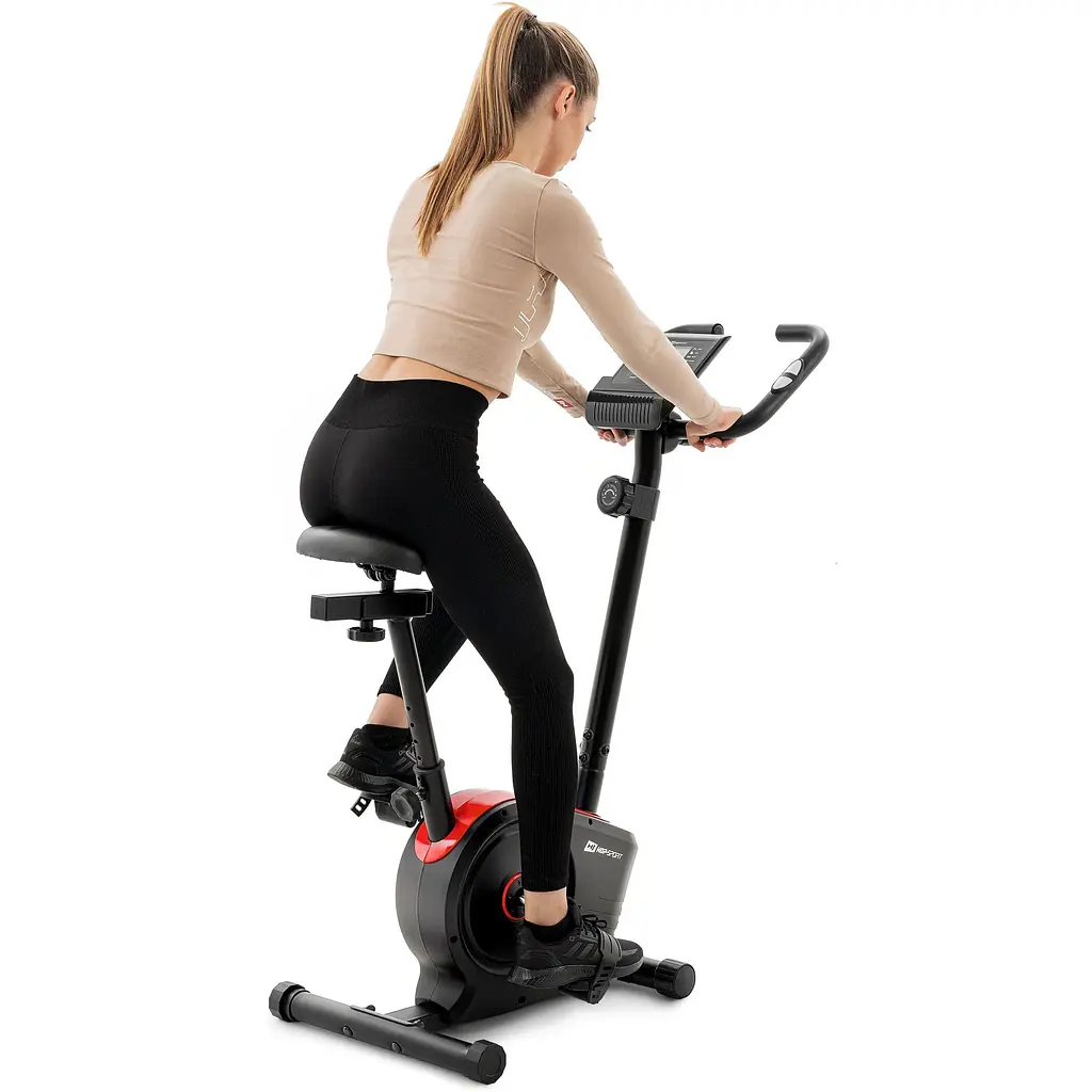 Велотренажер магнитный Hop-Sport HS-2050H Sonic красный - фото 6