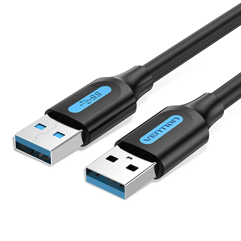Кабель Vention CONBH USB 3.0 USB-A - USB-A 2 м чорний (CONBH)