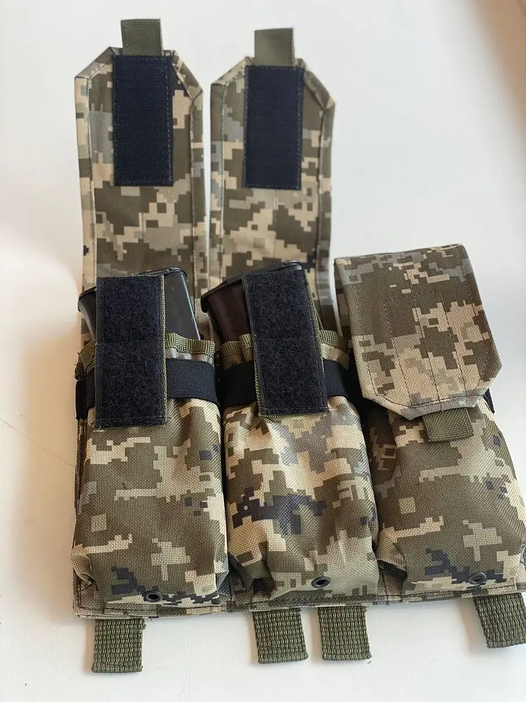 Підсумок потрійний для магазинів АК закритий з MOLLE(Піксель) - фото 4