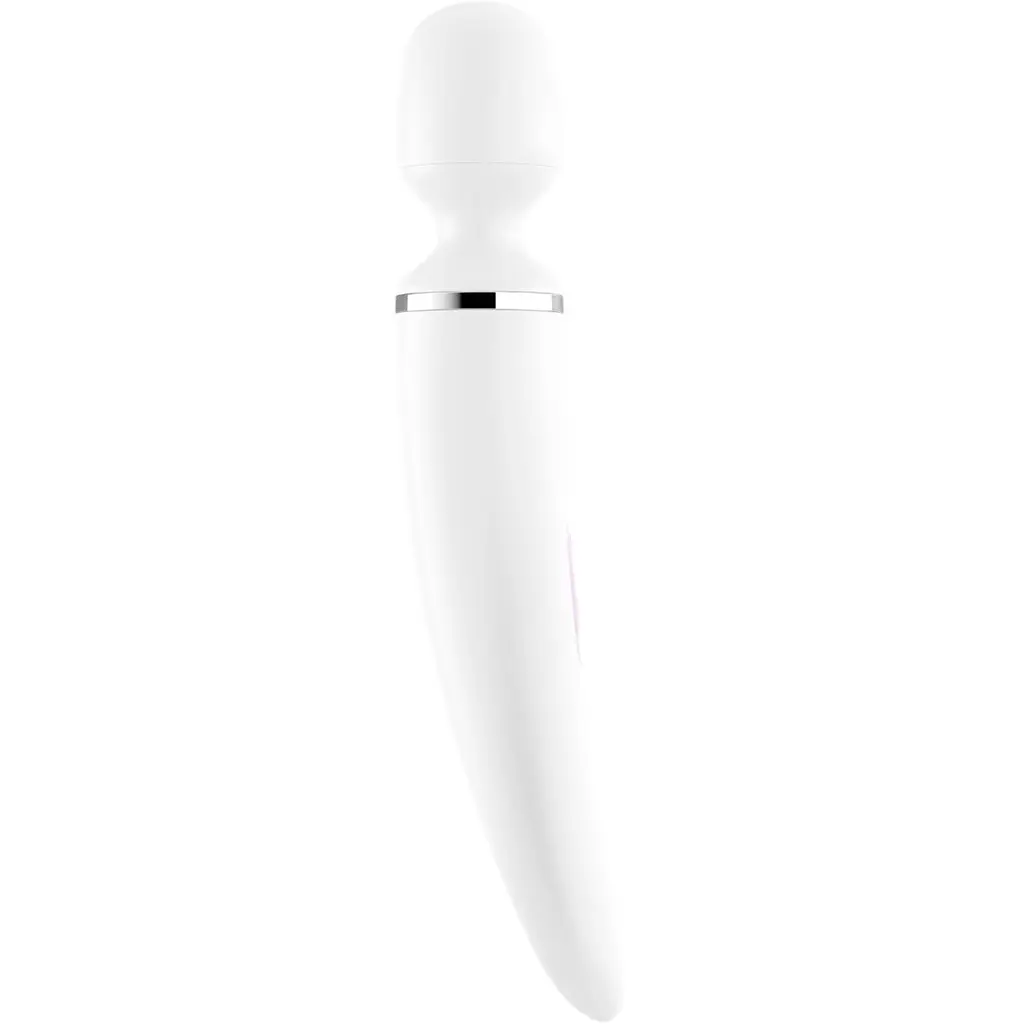 Вібромасажер Satisfyer Wand-er Woman White/Chrome (SO3458) [167923] - фото 4